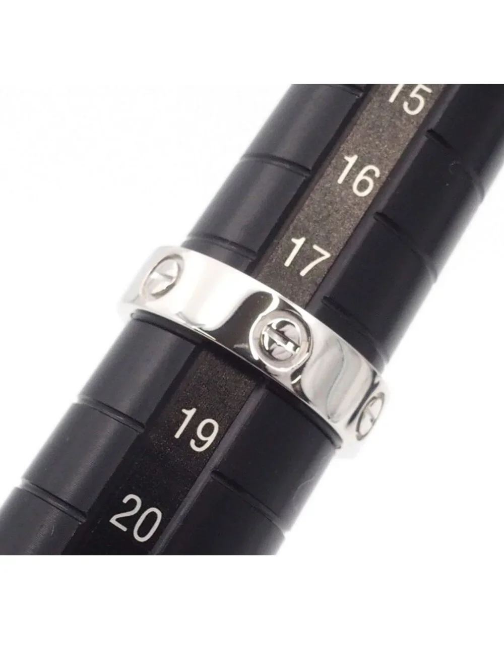 Cartier Love Platinum 58 Ring